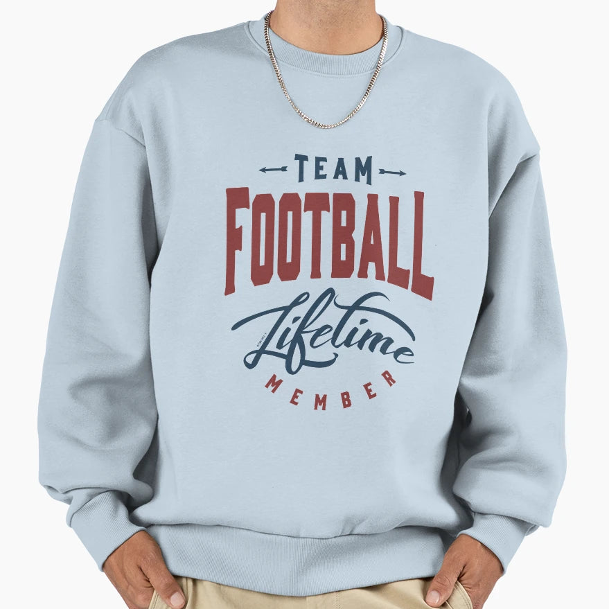 Team Football Sweatshirt - Custom Art Print Unisex - T-Shirt, Sweatshirt, Hoodie