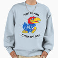 Copy Ku National Championship Sweatshirt - Trendy Graphic Men Women - T-Shirt, Sweatshirt, Hoodie