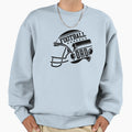 Football Dad Black Sweatshirt - Unique Graphic Unisex - T-Shirt, Sweatshirt, Hoodie