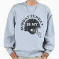 Sunday Is My Funday Sweatshirt - Graphic Print Men Women - T-Shirt, Sweatshirt, Hoodie