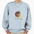Helmet Used American Football Sweatshirt - Trendy Graphic Men Women - T-Shirt, Sweatshirt, Hoodie