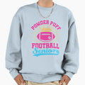 Powder Puff Football Seniors Sweatshirt - Minimalist Print for Adults - T-Shirt, Sweatshirt, Hoodie