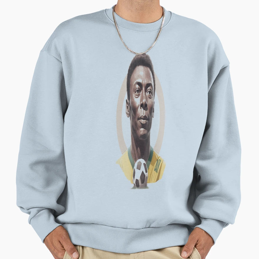 Peles Legendary Smile Sweatshirt - Streetwear Style for Adults - T-Shirt, Sweatshirt, Hoodie