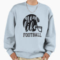 Mom Life Football Helmet Sweatshirt - Custom Art Print for Adults - T-Shirt, Sweatshirt, Hoodie