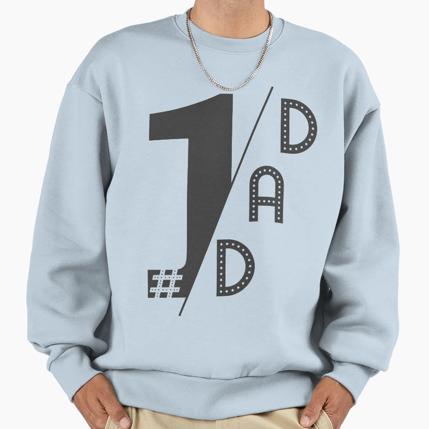Best Dad Fathers Day Gifts Sweatshirt - Aesthetic Graphic Unisex - T-Shirt, Sweatshirt, Hoodie
