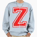 Big Red Letter Z Sweatshirt - Novelty Apparel Unisex - T-Shirt, Sweatshirt, Hoodie