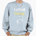 Football Frenzy Sweatshirt - Minimalist Print Men Women - T-Shirt, Sweatshirt, Hoodie