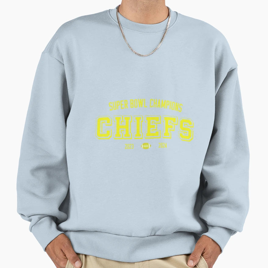 Super Bowl Liv Champions 2024 Sweatshirt - Trendy Graphic Unisex - T-Shirt, Sweatshirt, Hoodie