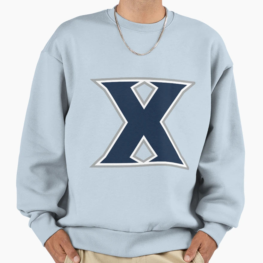 Basic Xavier University X Sweatshirt - Fun Novelty Design for Adults - T-Shirt, Sweatshirt, Hoodie