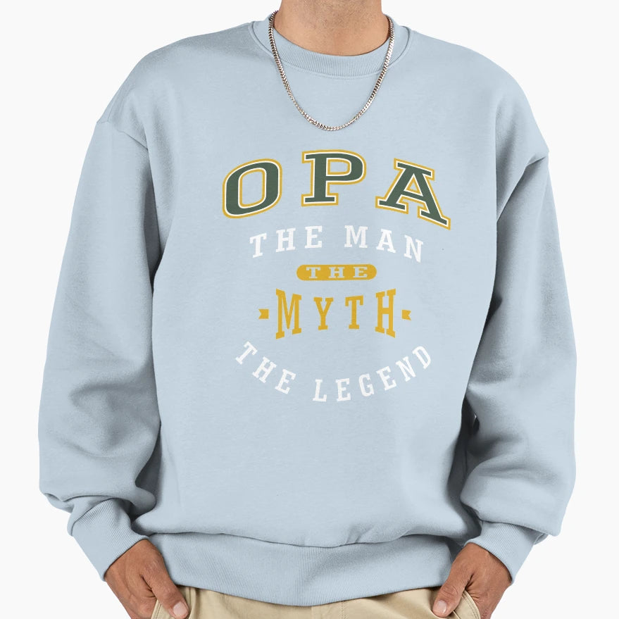 Opa Legend Sweatshirt - Trendy Graphic Unisex - T-Shirt, Sweatshirt, Hoodie