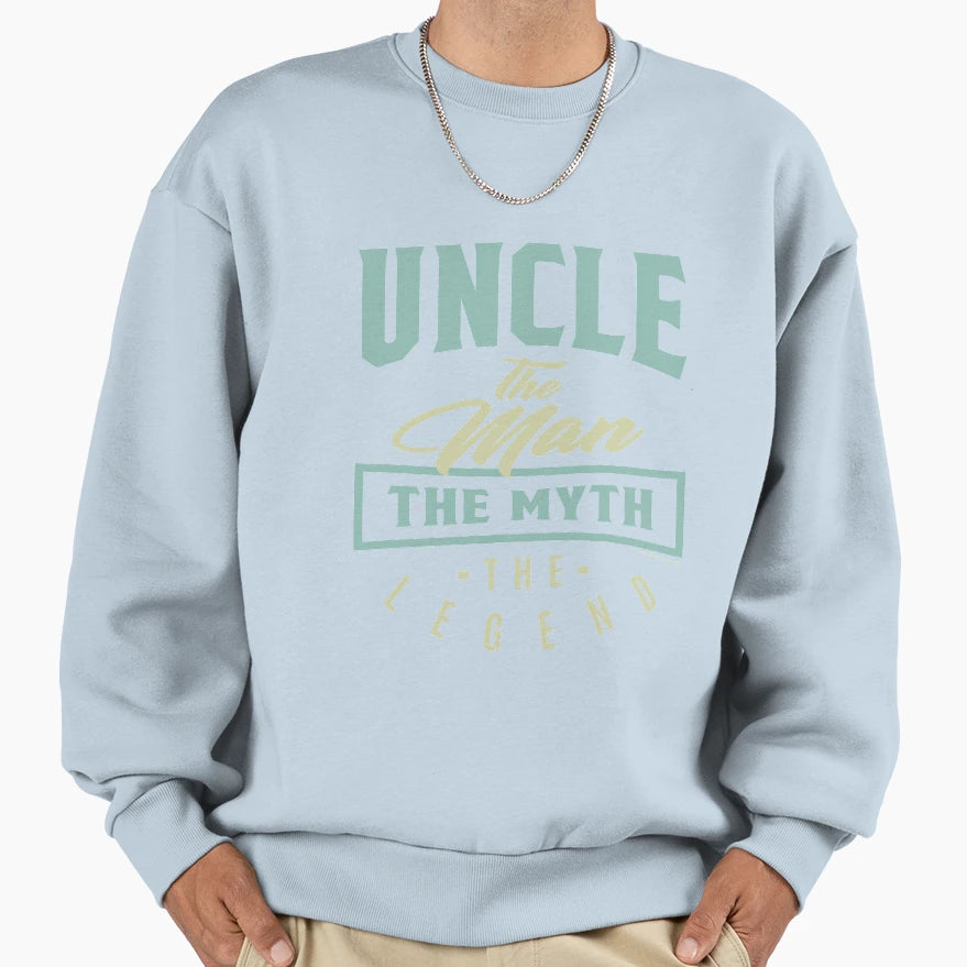 Uncle Legend Sweatshirt - Aesthetic Graphic Men Women - T-Shirt, Sweatshirt, Hoodie