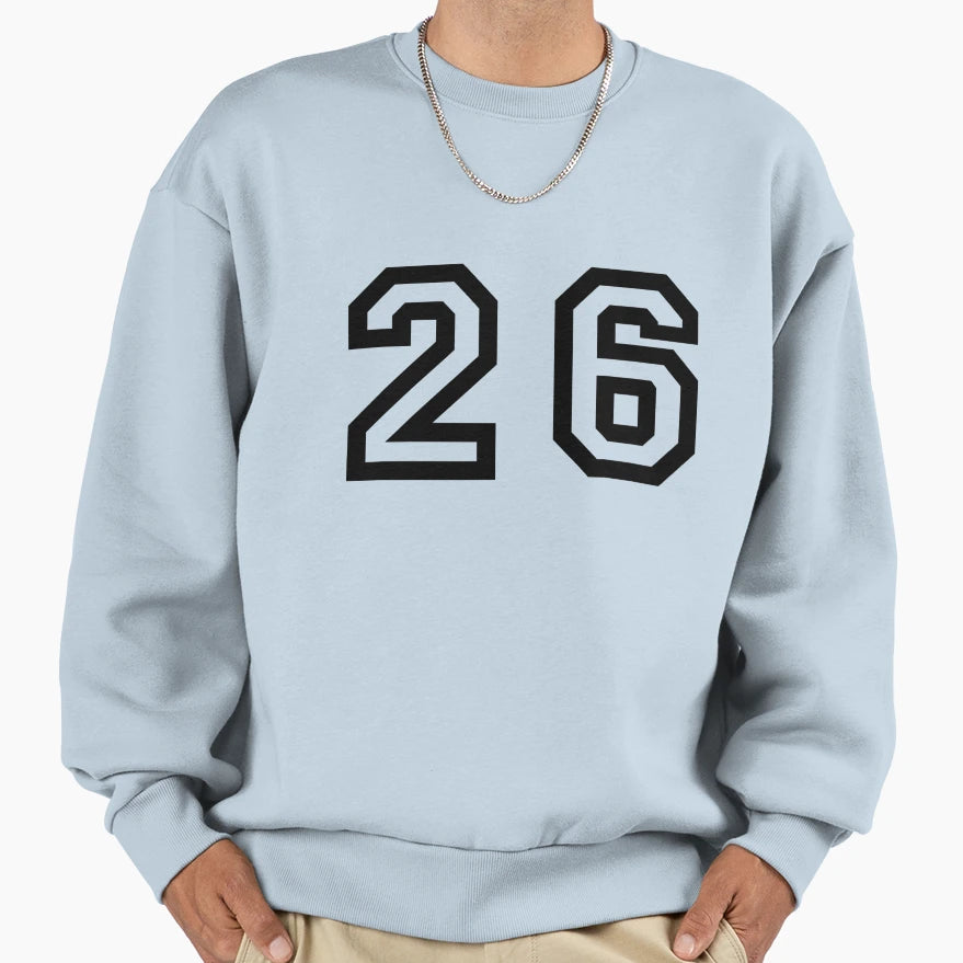 Twenty Six Sweatshirt - Graphic Print Unisex - T-Shirt, Sweatshirt, Hoodie