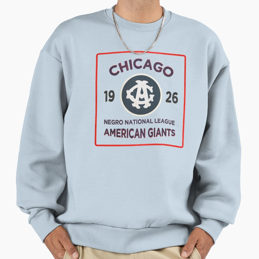 Chicago American Giants Logo Sweatshirt - Minimalist Print for Adults - T-Shirt, Sweatshirt, Hoodie