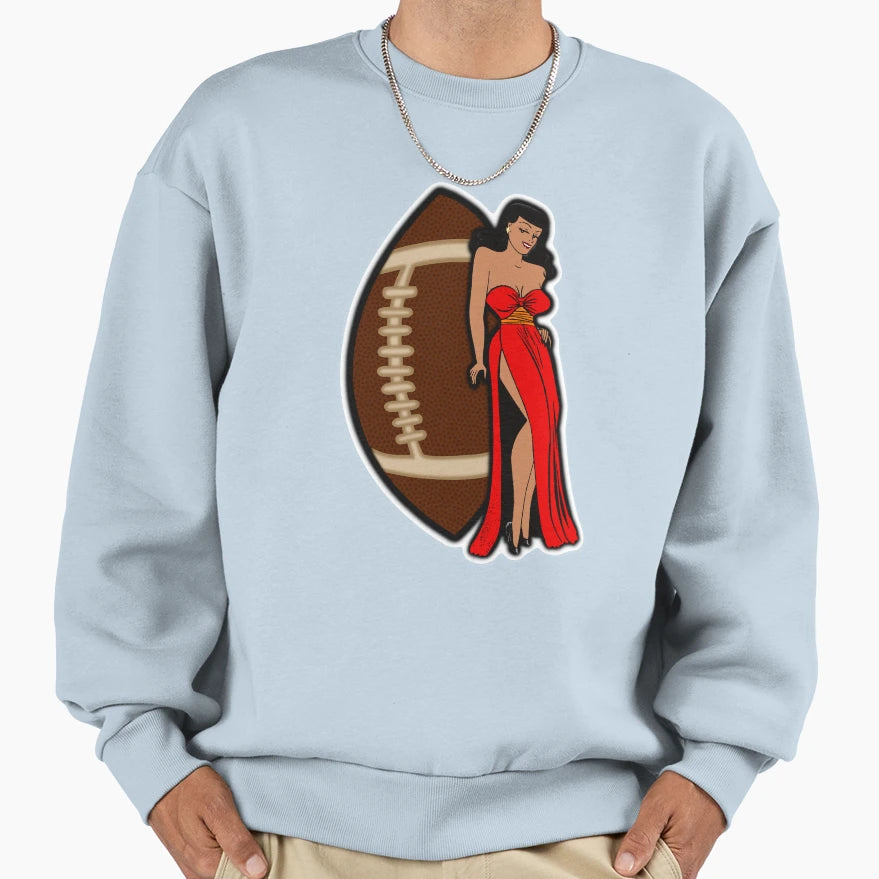 Tampa Bay Football Babe Sweatshirt - Graphic Print Unisex - T-Shirt, Sweatshirt, Hoodie