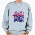 Alexia Putellas Homage 90S Barcelona Sweatshirt - Unique Graphic Unisex - T-Shirt, Sweatshirt, Hoodie