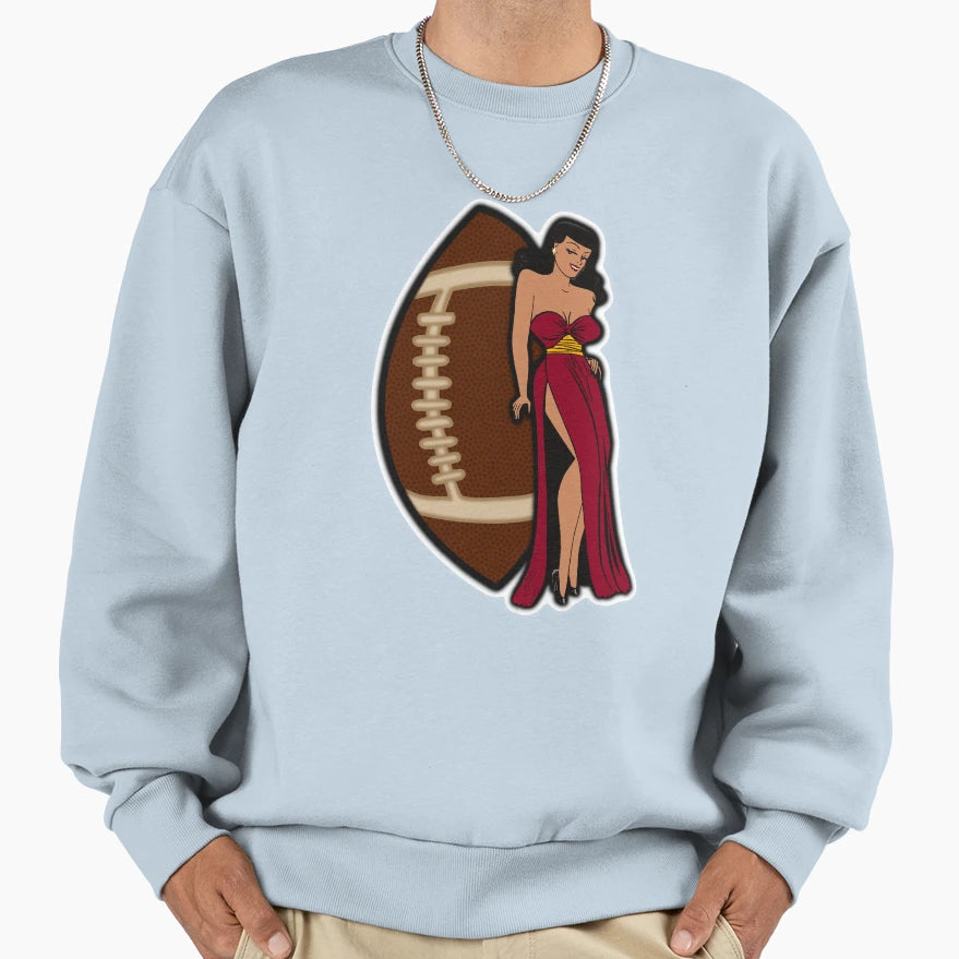 Arizona Football Babe Sweatshirt - Trendy Graphic Men Women - T-Shirt, Sweatshirt, Hoodie