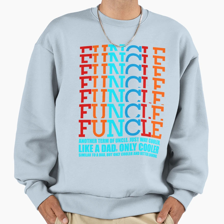 Awesome Funcle Teeshirts T-Shirt - Minimalist Print Men Women - T-Shirt, Sweatshirt, Hoodie