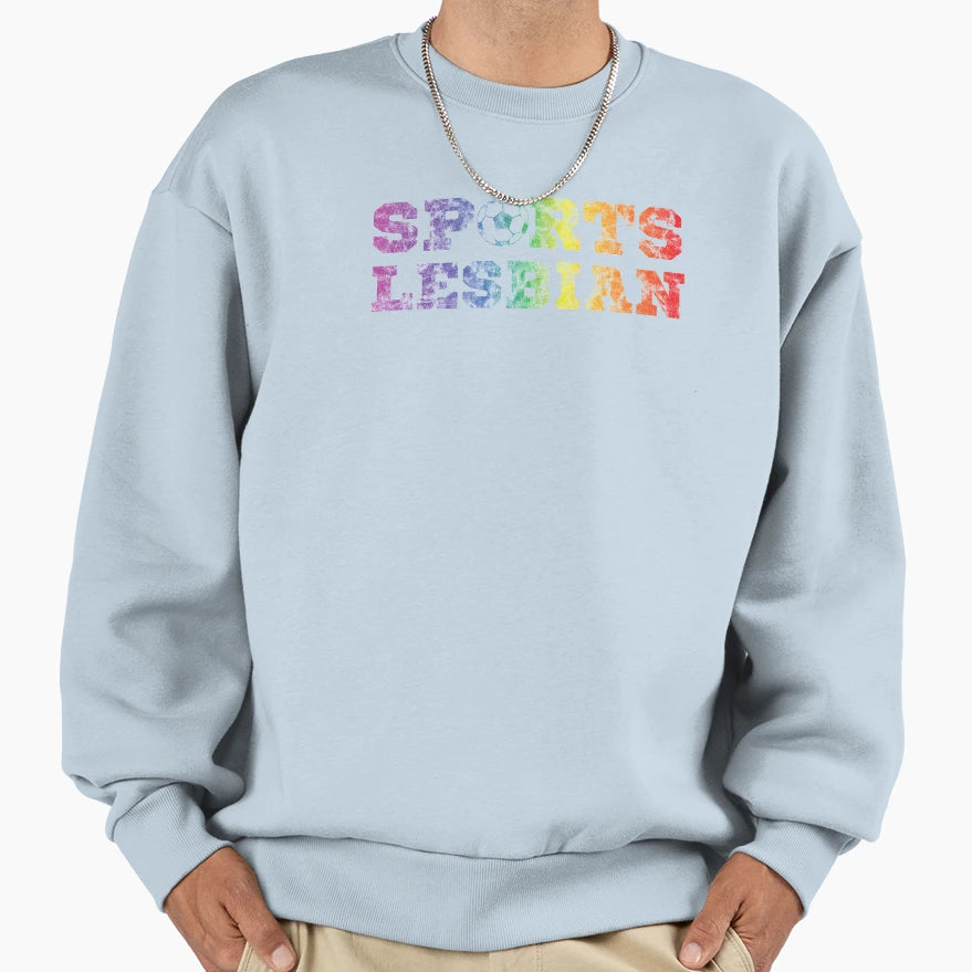 Lgbt Gay Pride Lesbian Sports Sweatshirt - Fun Novelty Design for Adults - T-Shirt, Sweatshirt, Hoodie