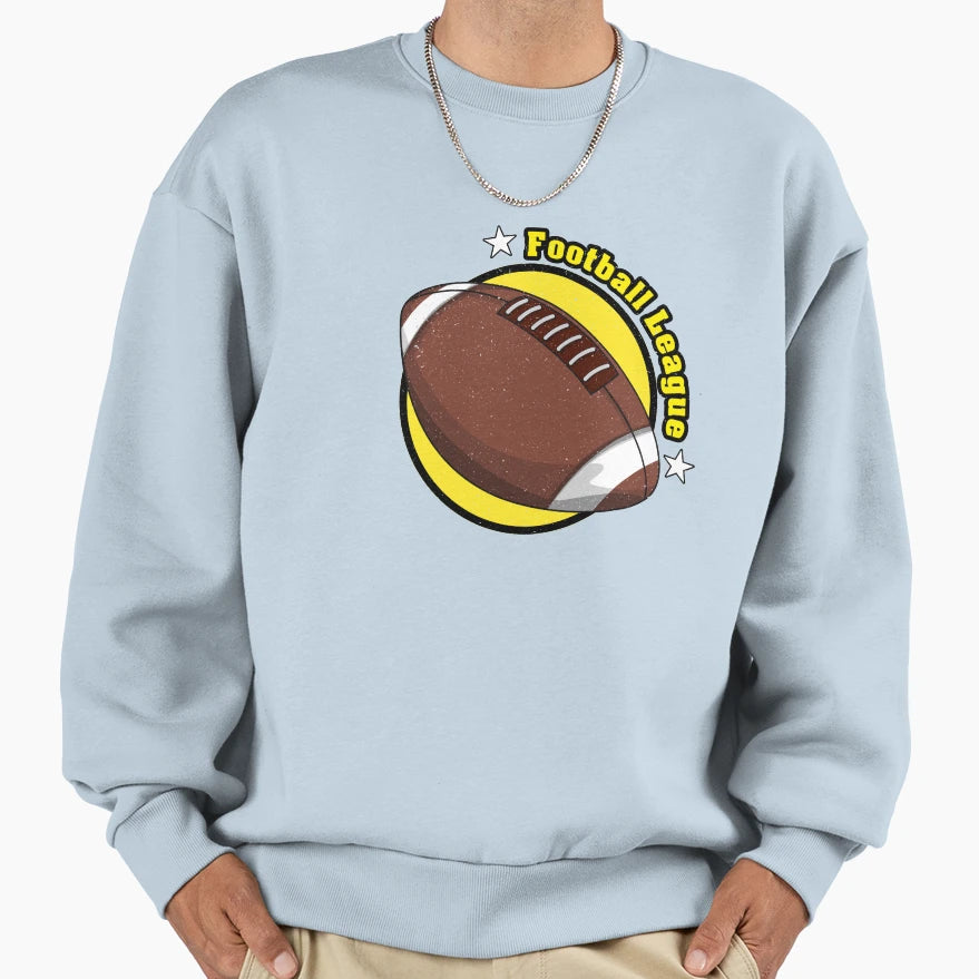 Football League Sweatshirt - Novelty Apparel Unisex - T-Shirt, Sweatshirt, Hoodie