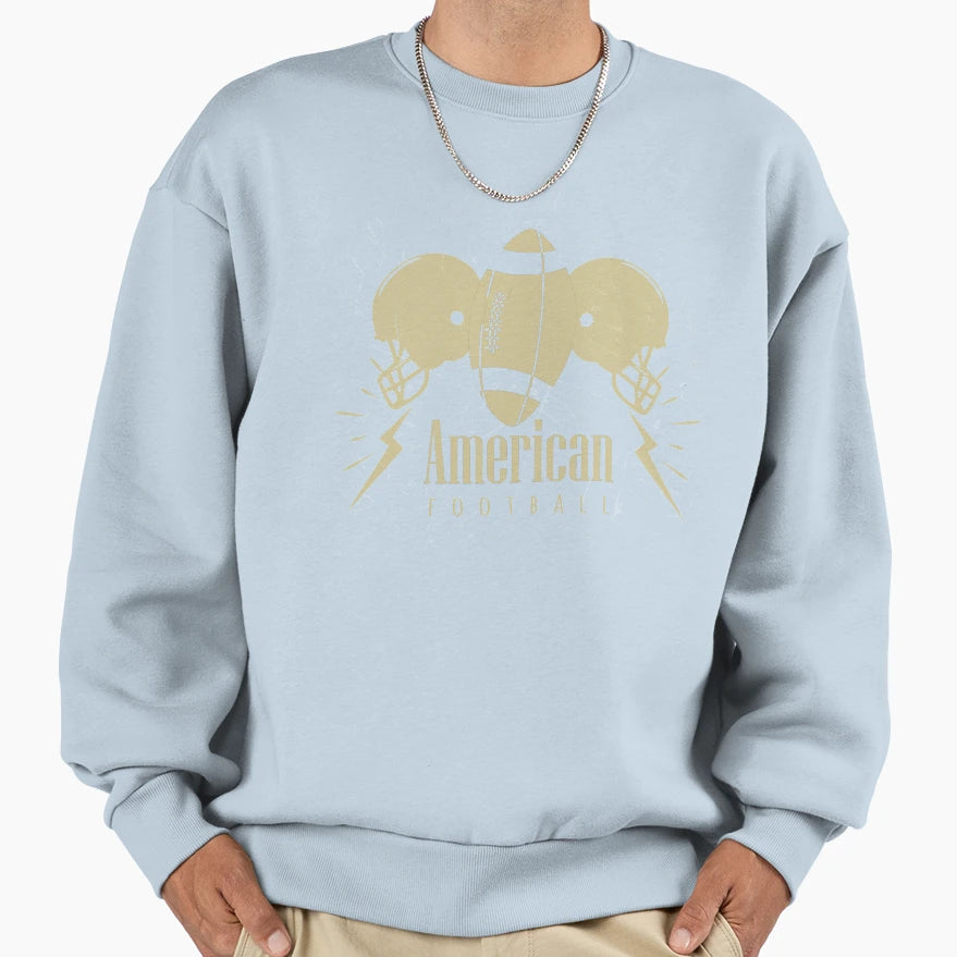 American Football Sweatshirt - Novelty Apparel Unisex - T-Shirt, Sweatshirt, Hoodie