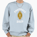 Football Lover Dad Sweatshirt - Custom Art Print Unisex - T-Shirt, Sweatshirt, Hoodie