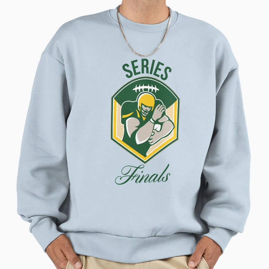 American Gridiron Running Back Sweatshirt - Minimalist Print for Adults - T-Shirt, Sweatshirt, Hoodie