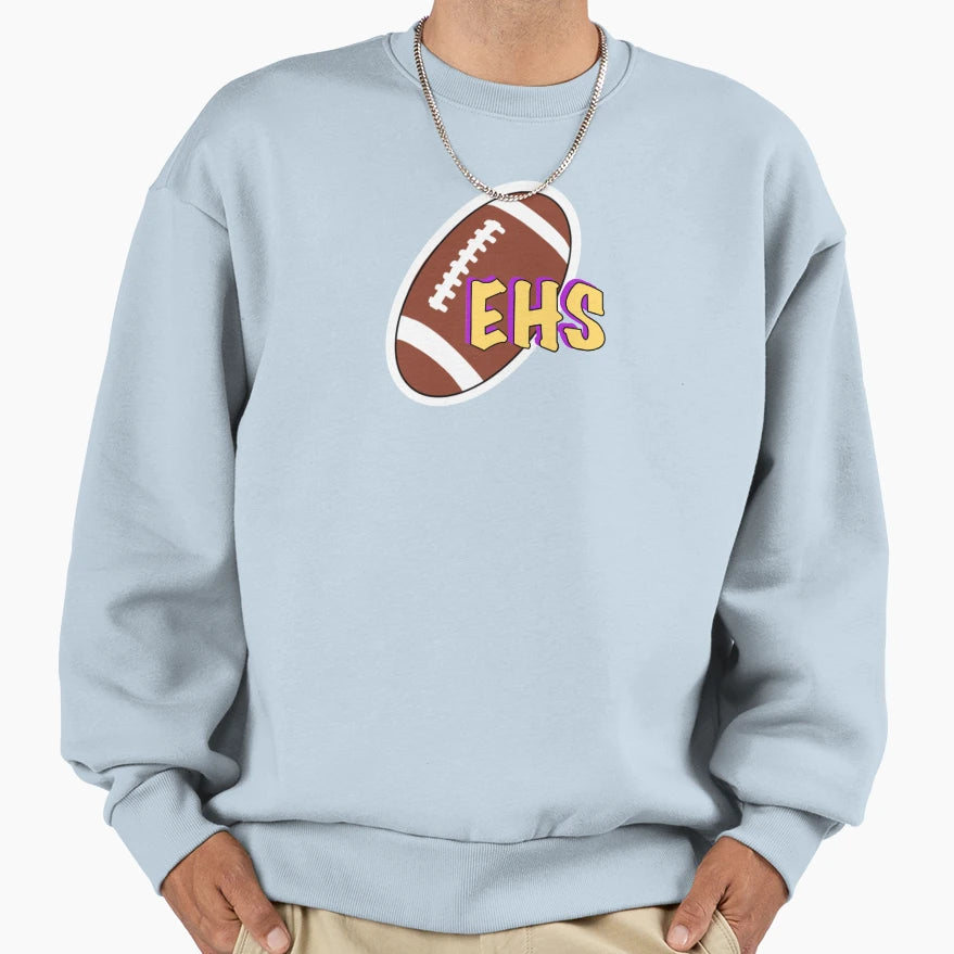 Ehs Football Sweatshirt - Graphic Print Unisex - T-Shirt, Sweatshirt, Hoodie