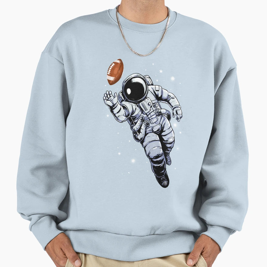 Planet Football Sweatshirt - Custom Art Print for Adults - T-Shirt, Sweatshirt, Hoodie