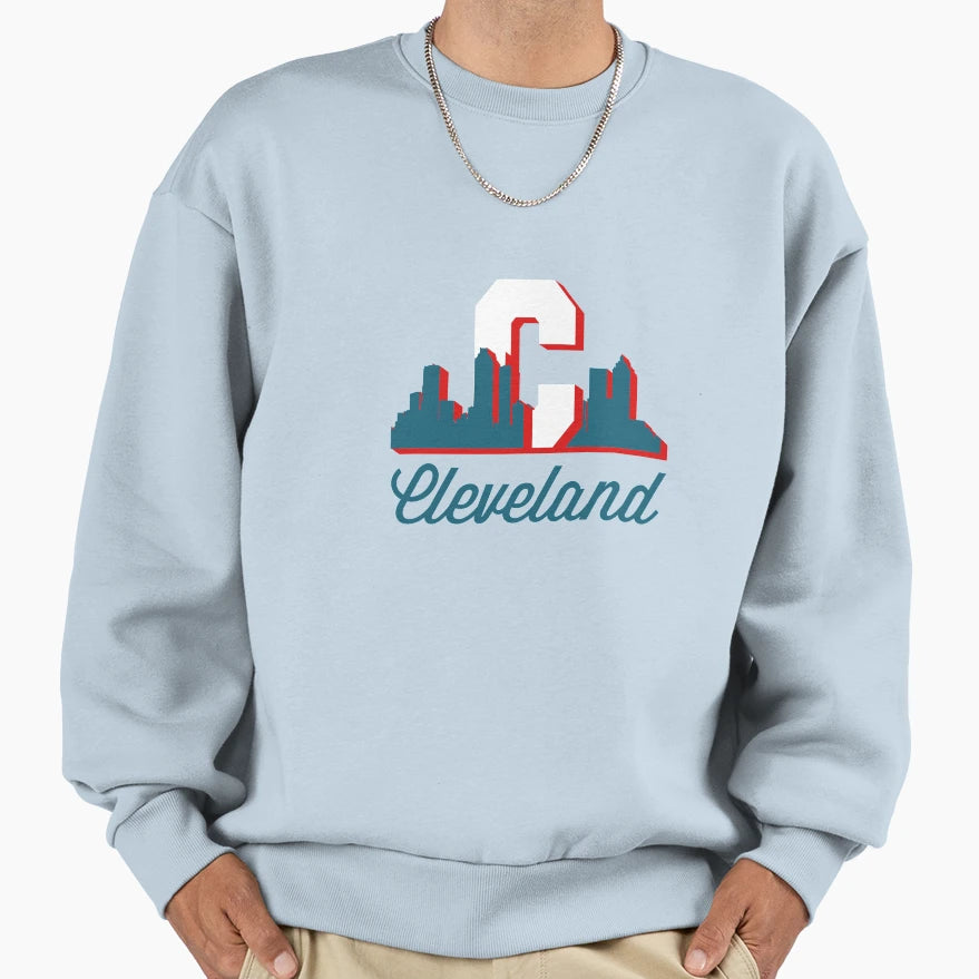 Hometown Product Cleveland Ohio Themed Sweatshirt - Trendy Graphic Unisex - T-Shirt, Sweatshirt, Hoodie