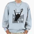 Game Time Football Green Sweatshirt - Minimalist Print for Adults - T-Shirt, Sweatshirt, Hoodie