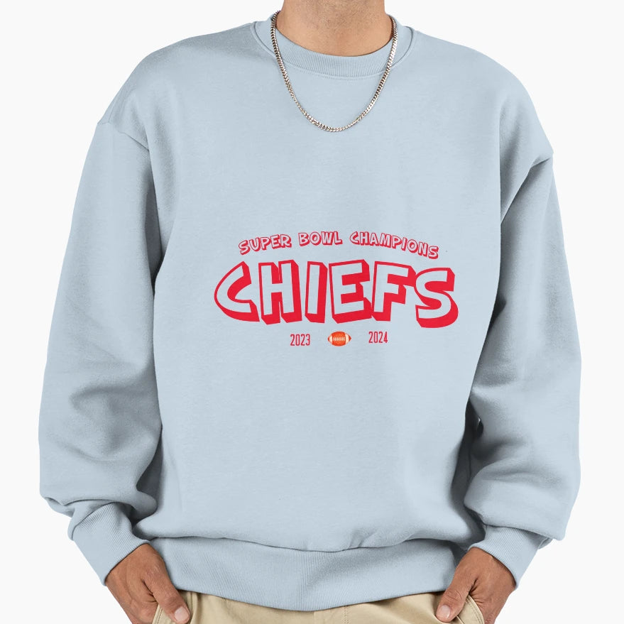 Super Bowl Liv Champions 2024 Sweatshirt - Unique Graphic for Adults - T-Shirt, Sweatshirt, Hoodie