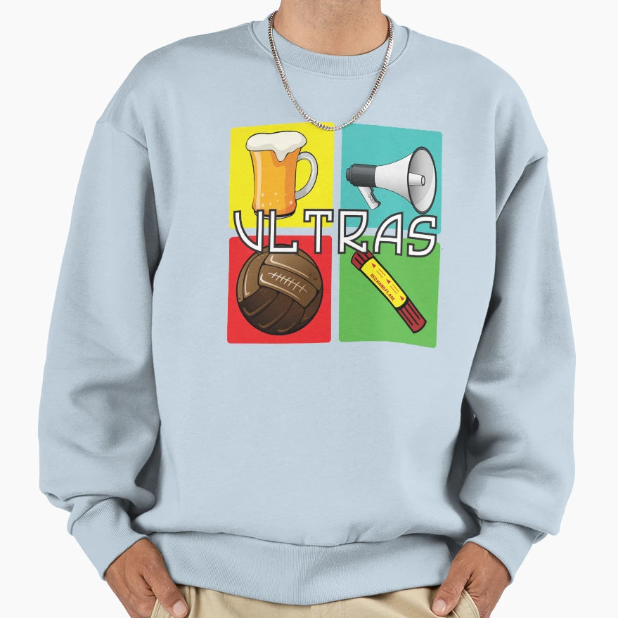 Ultras Way Life Elements Sweatshirt - Fun Novelty Design Unisex - T-Shirt, Sweatshirt, Hoodie