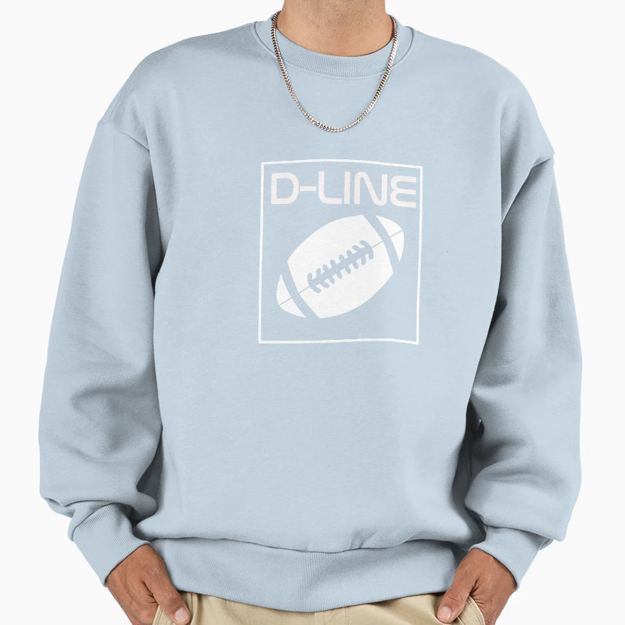 D Line Football Athletics Defensive T-Shirt - Minimalist Print Unisex - T-Shirt, Sweatshirt, Hoodie