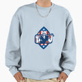American Football Quarterback Throw Sweatshirt - Trendy Graphic for Adults - T-Shirt, Sweatshirt, Hoodie