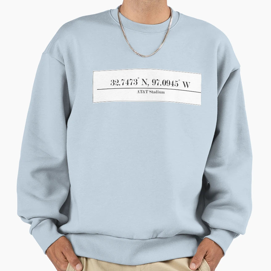 T Stadium Dallas Cowboys Sweatshirt - Custom Art Print Unisex - T-Shirt, Sweatshirt, Hoodie