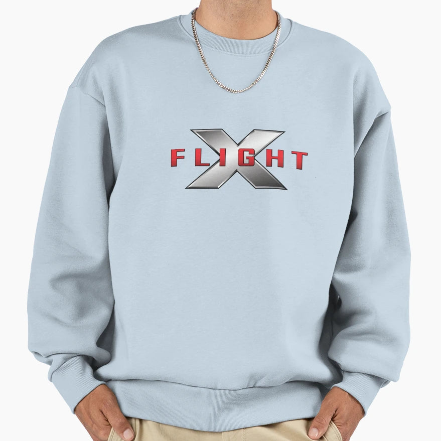 X Flight Sweatshirt - Minimalist Print Men Women - T-Shirt, Sweatshirt, Hoodie