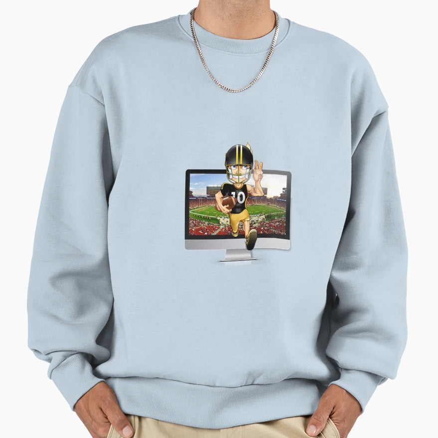 American Football Sweatshirt - Unique Graphic Unisex - T-Shirt, Sweatshirt, Hoodie