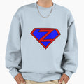 Hero Heroine Superhero Initials Z Sweatshirt - Streetwear Style for Adults - T-Shirt, Sweatshirt, Hoodie