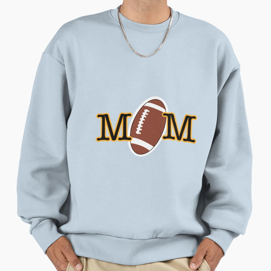 Football Mom Sweatshirt - Graphic Print for Adults - T-Shirt, Sweatshirt, Hoodie
