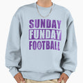 Sunday Funday Football Sweatshirt - Graphic Print Men Women - T-Shirt, Sweatshirt, Hoodie