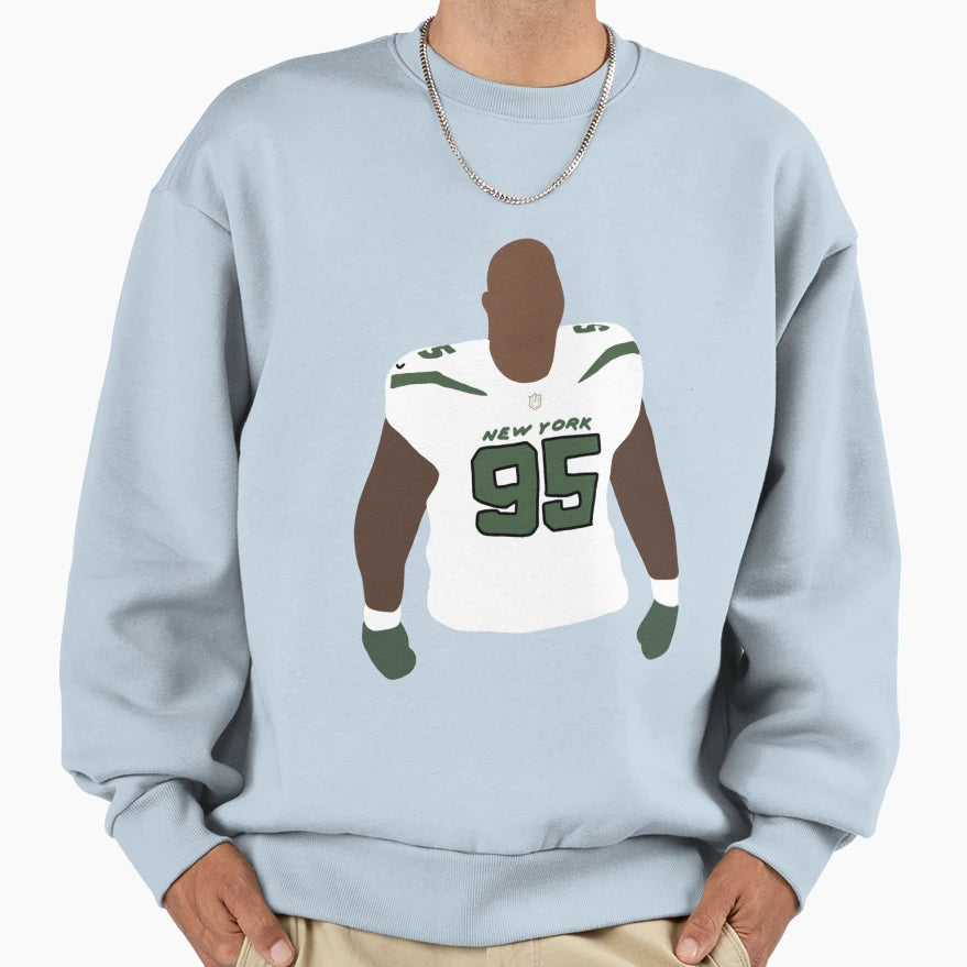 Quinnen Williams Sweatshirt - Unique Graphic Men Women - T-Shirt, Sweatshirt, Hoodie