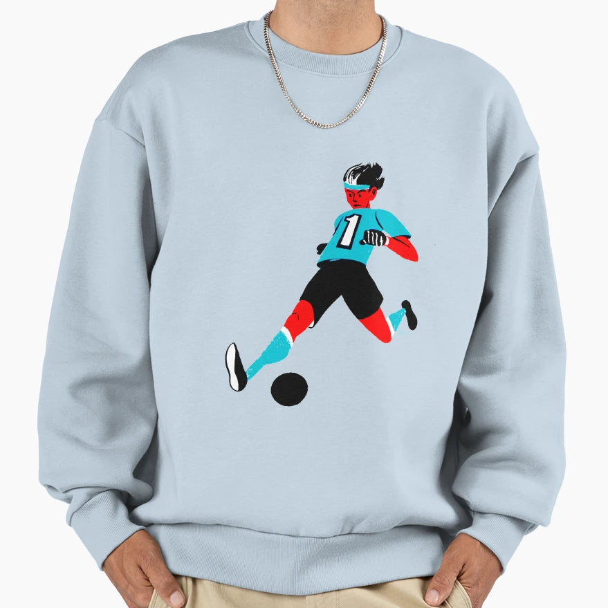 Soccer Sweatshirt - Unique Graphic for Adults - T-Shirt, Sweatshirt, Hoodie