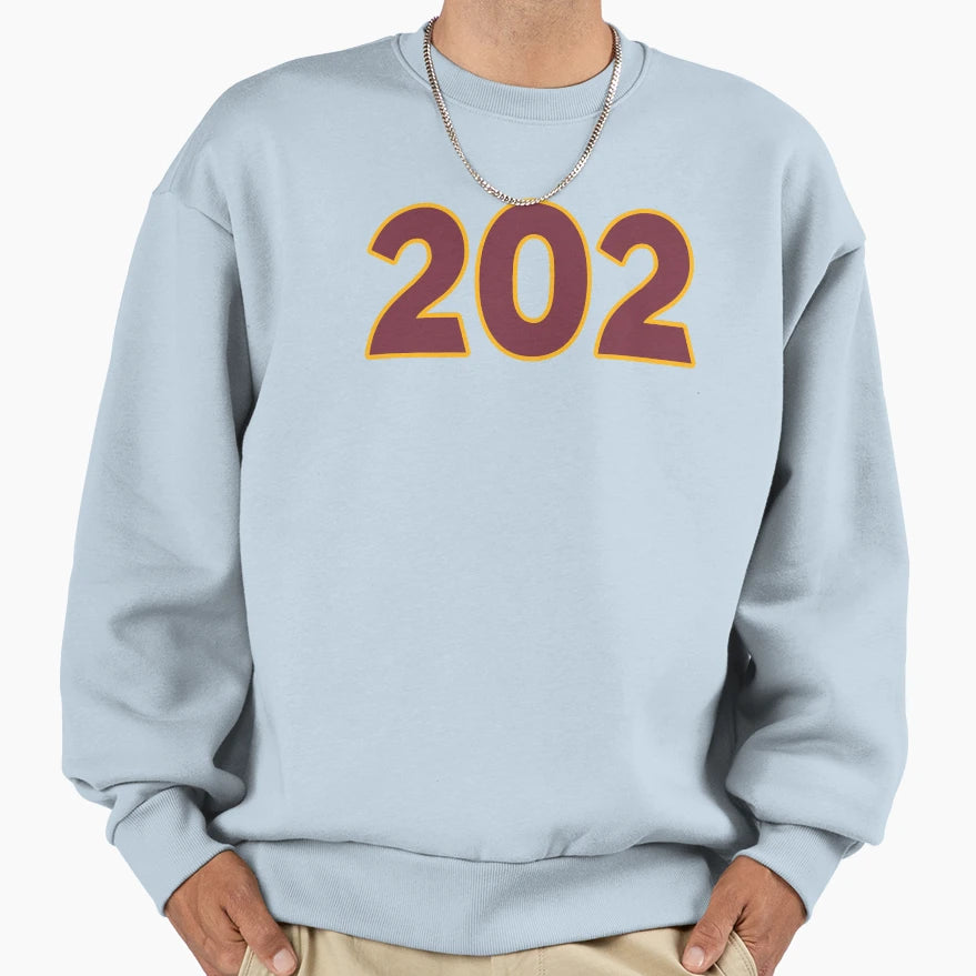 Dc Lyfe 202 Sweatshirt - Minimalist Print for Adults - T-Shirt, Sweatshirt, Hoodie