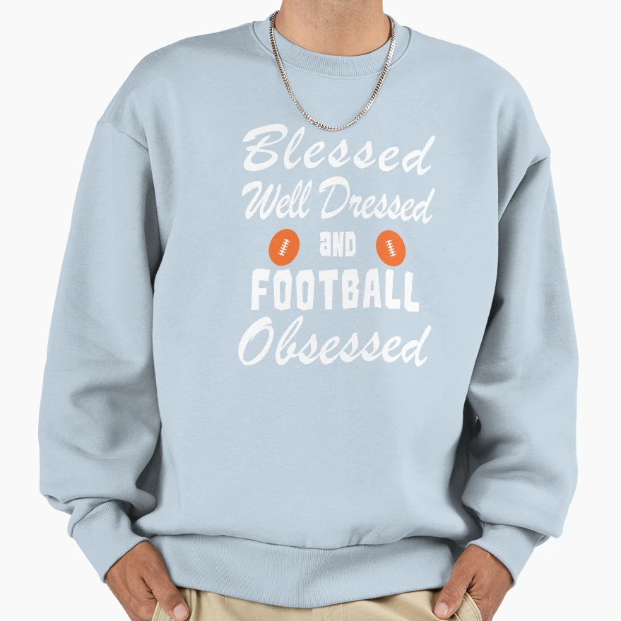 Football Player Birthday Sweatshirt - Fun Novelty Design for Adults - T-Shirt, Sweatshirt, Hoodie