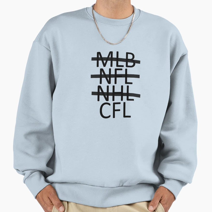 Cfl Canadian Football League Sweatshirt - Streetwear Style Unisex - T-Shirt, Sweatshirt, Hoodie