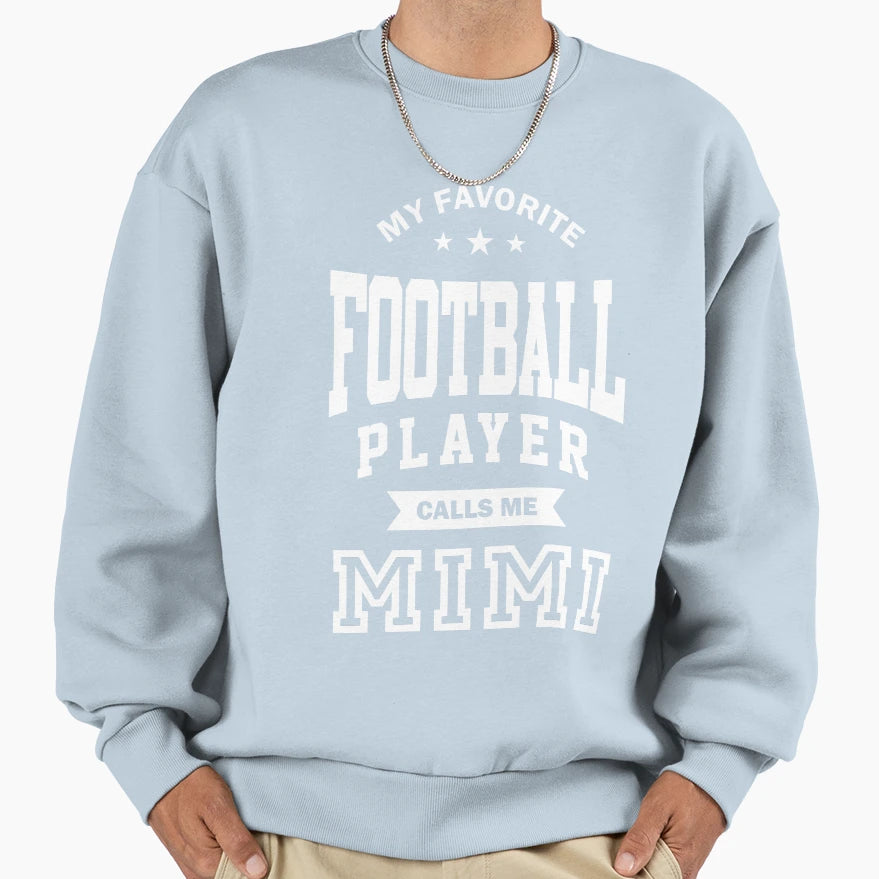 Womens Football Mimi Sweatshirt - Custom Art Print Unisex - T-Shirt, Sweatshirt, Hoodie