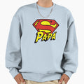 Super Papa Sweatshirt - Aesthetic Graphic Men Women - T-Shirt, Sweatshirt, Hoodie