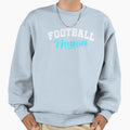 Football Mama Blue T-Shirt - Graphic Print Men Women - T-Shirt, Sweatshirt, Hoodie