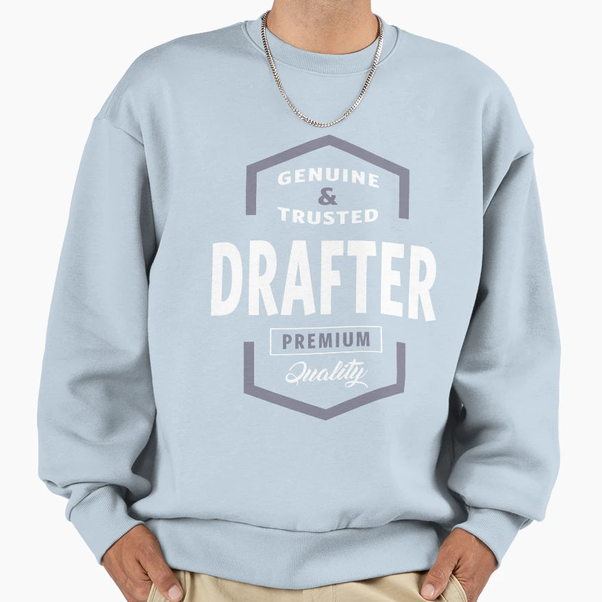 Genuine Drafter Gift T-Shirt - Novelty Apparel Men Women - T-Shirt, Sweatshirt, Hoodie
