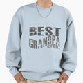 Best Grandpa Ever Sweatshirt - Minimalist Print Men Women - T-Shirt, Sweatshirt, Hoodie